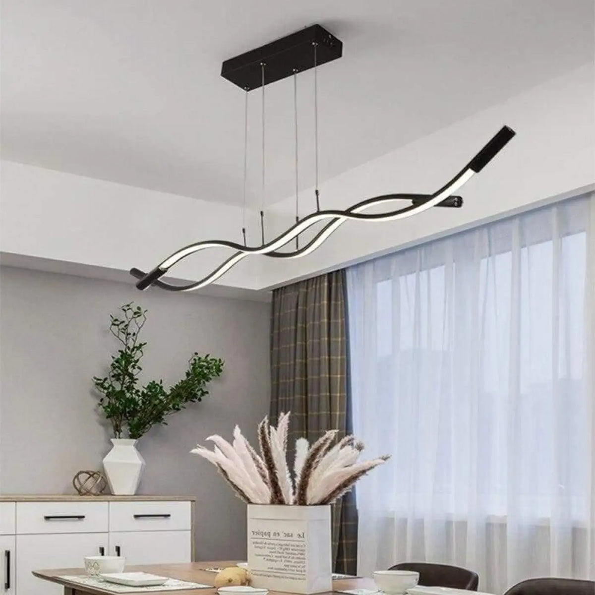 Suspension Cuisine Design Linéaire – Plosio
