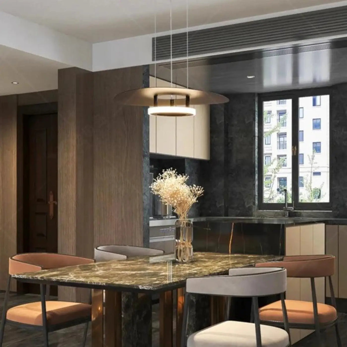Suspension Industrielle pour Cuisine – Dalette
