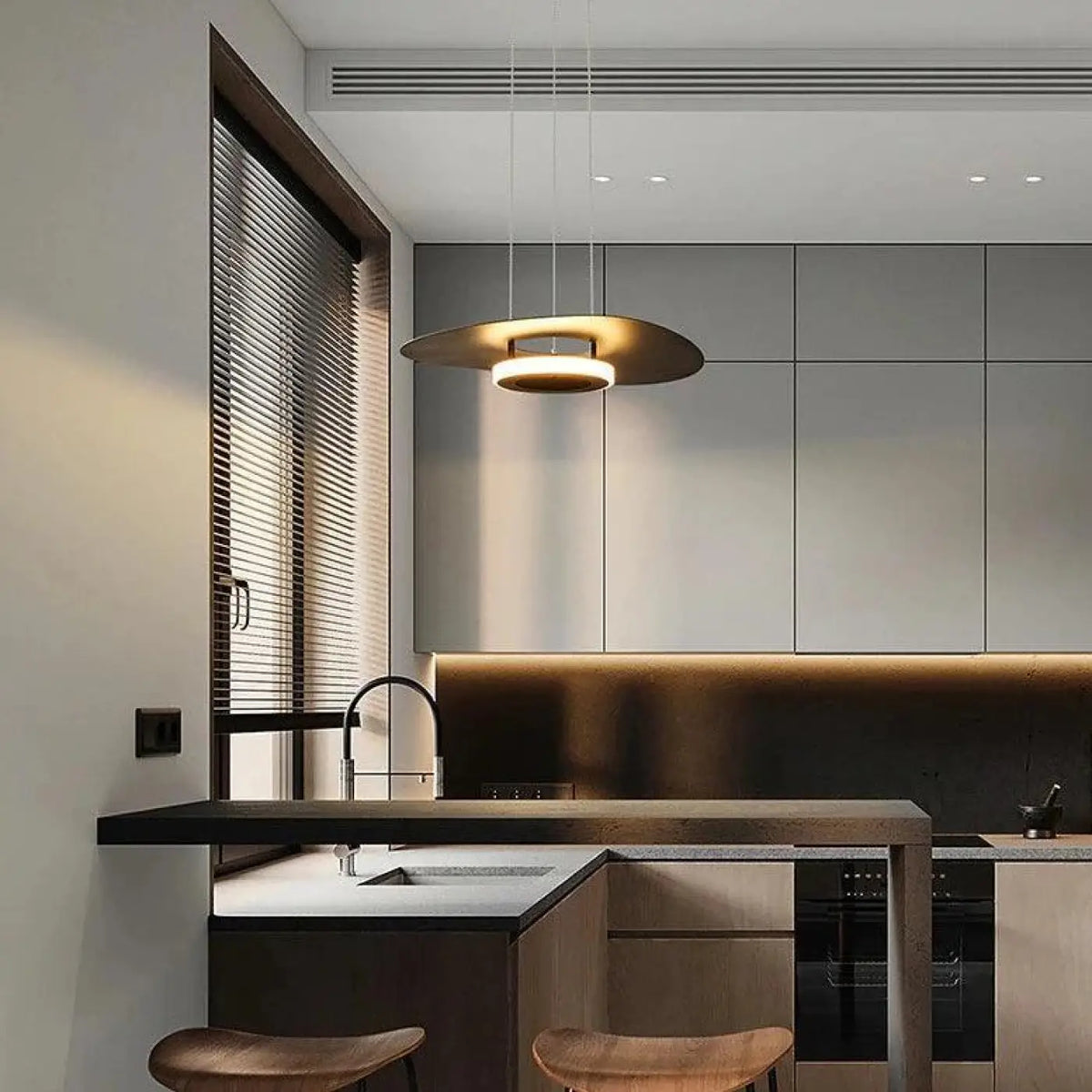 Suspension Industrielle pour Cuisine – Dalette