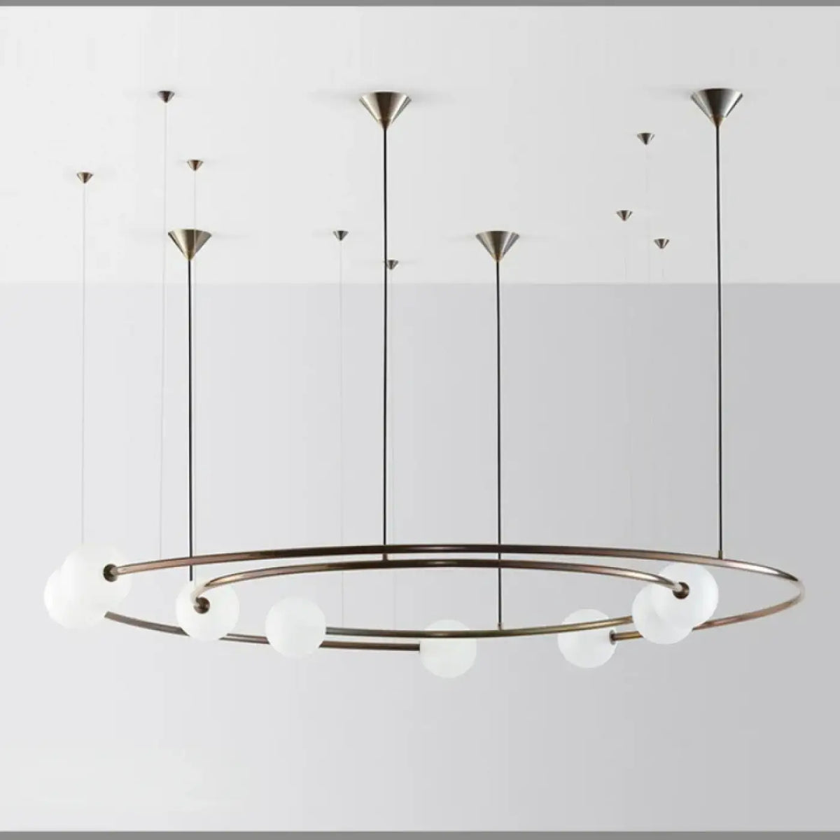 Suspension Anneau avec Sphères Opales – Foson