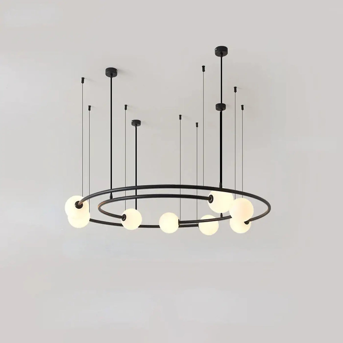 Suspension Anneau avec Sphères Opales – Foson