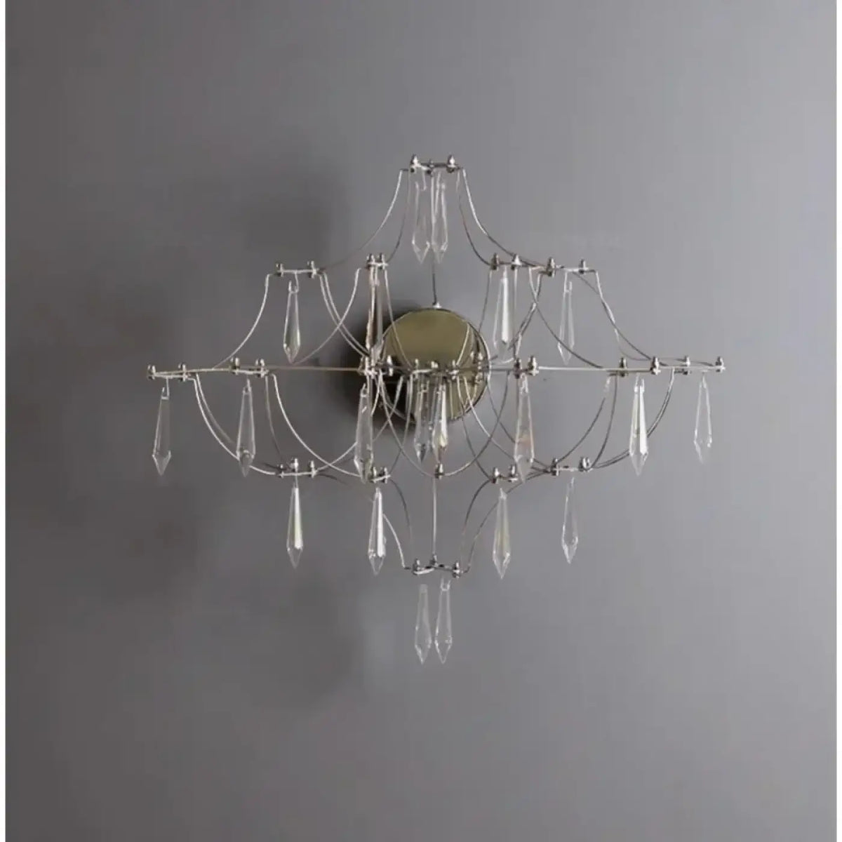 Applique Murale en Cristal et Verre – Rovane