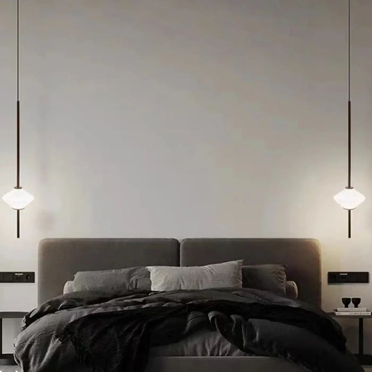 Suspension Minimaliste à Câble – Damette