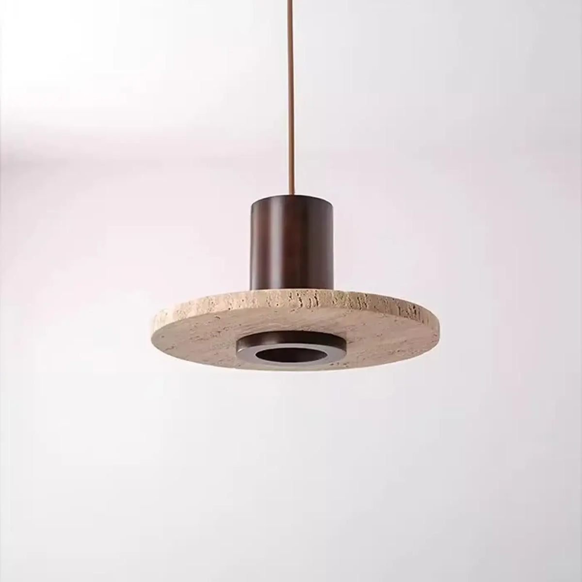 Suspension en Travertin LED – Vodio