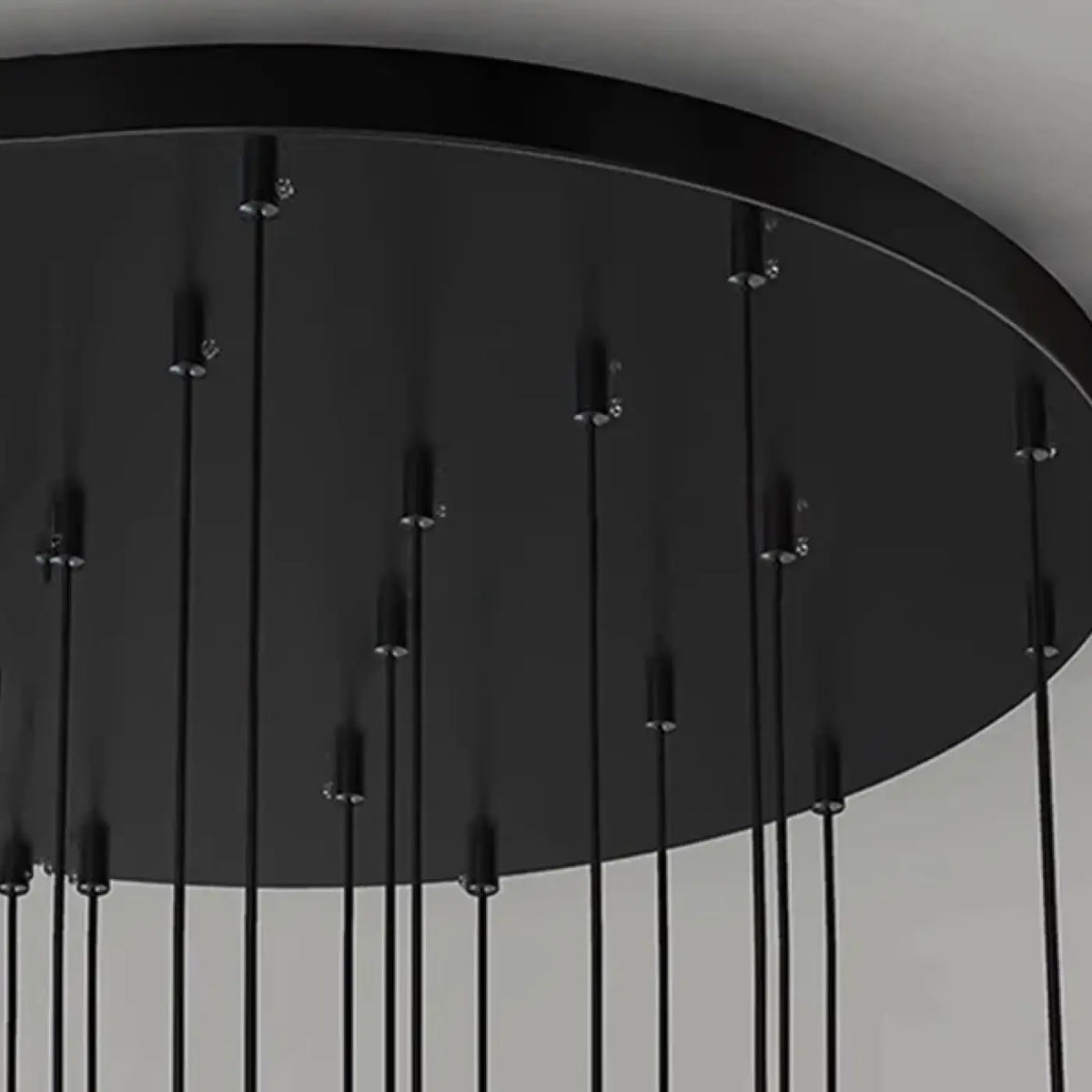 Suspension Multiple Cylindres Noirs – Préro