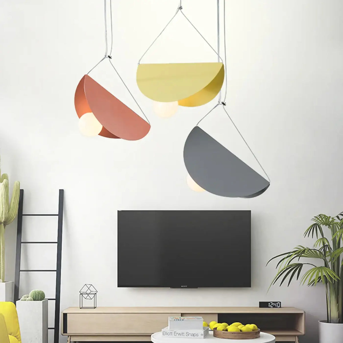 Suspension en Métal Coloré Design – Finelle