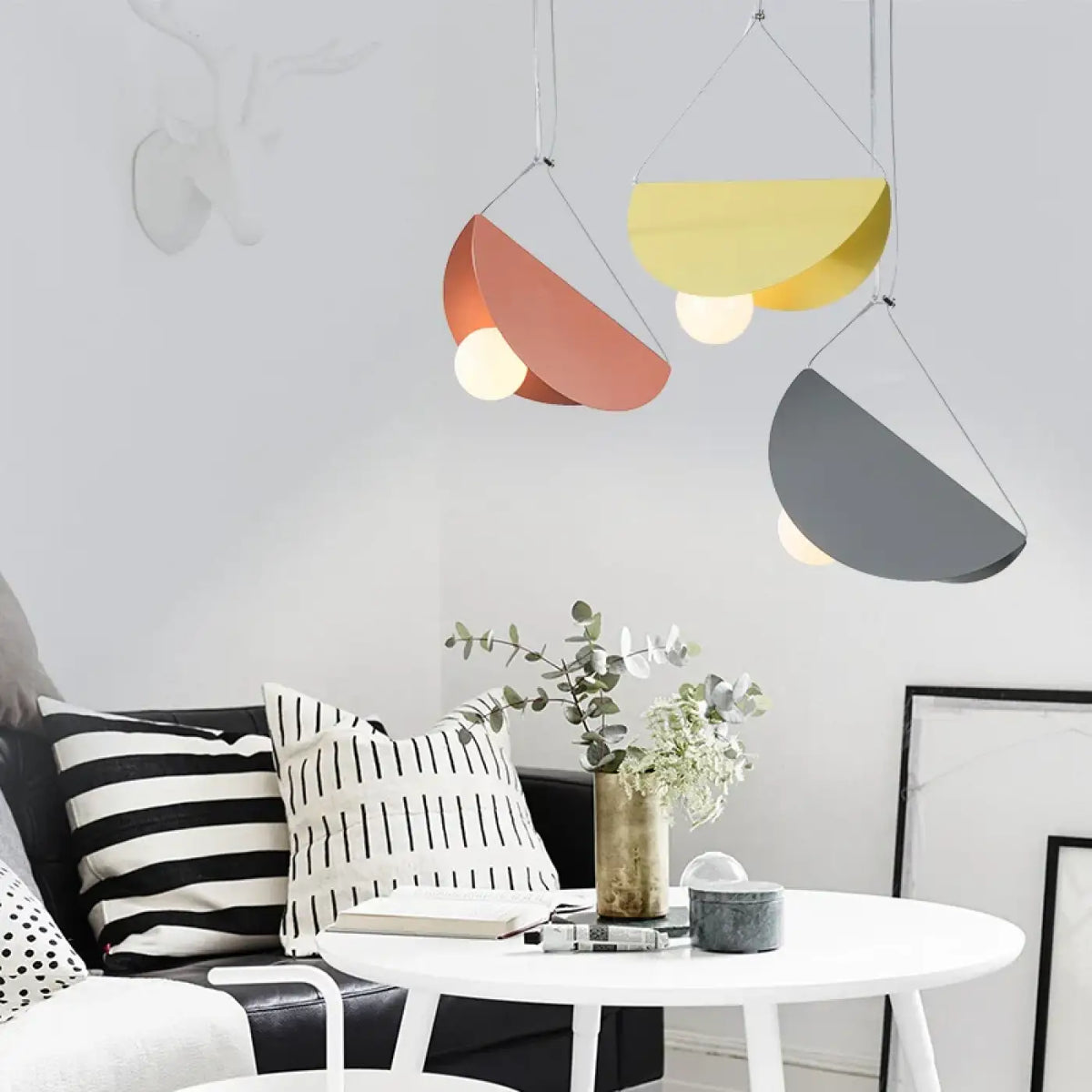 Suspension en Métal Coloré Design – Finelle