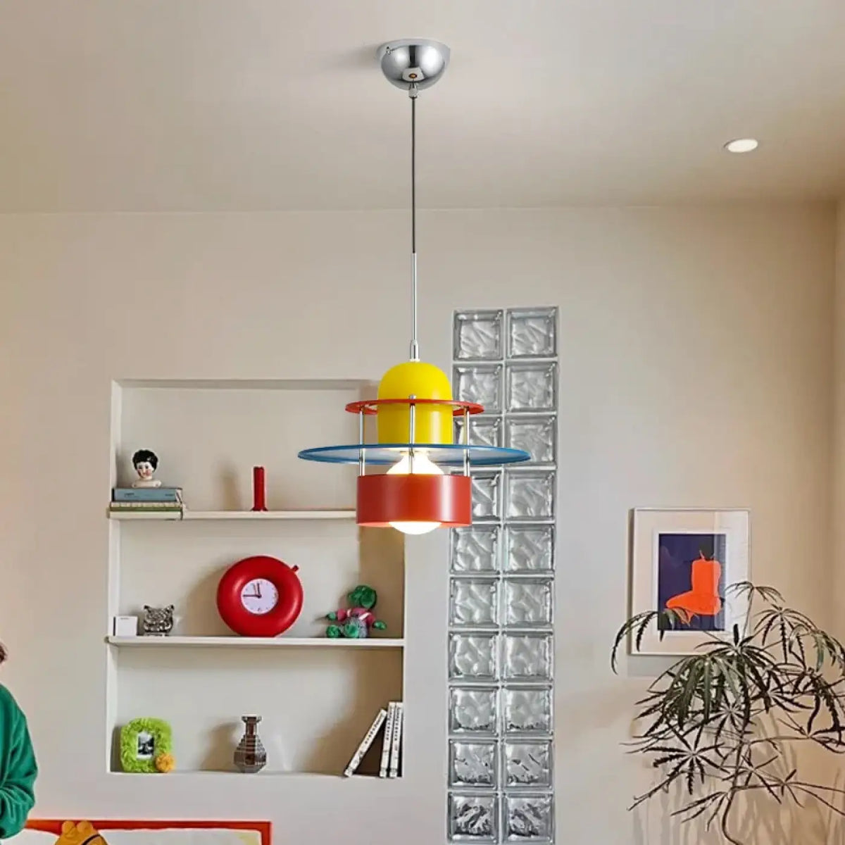 Suspension Multicolore Rétro pour Chambre – Zémis
