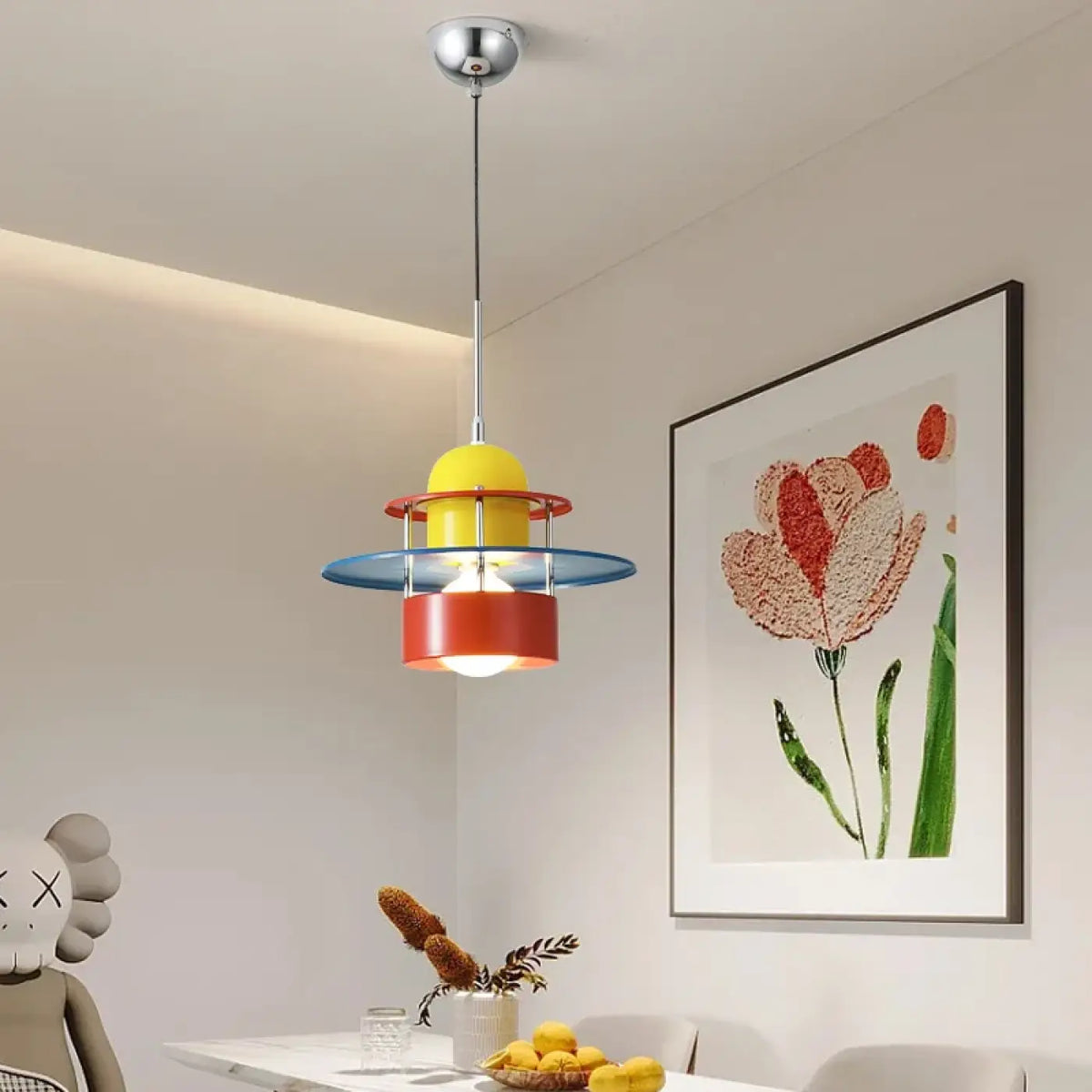 Suspension Multicolore Rétro pour Chambre – Zémis