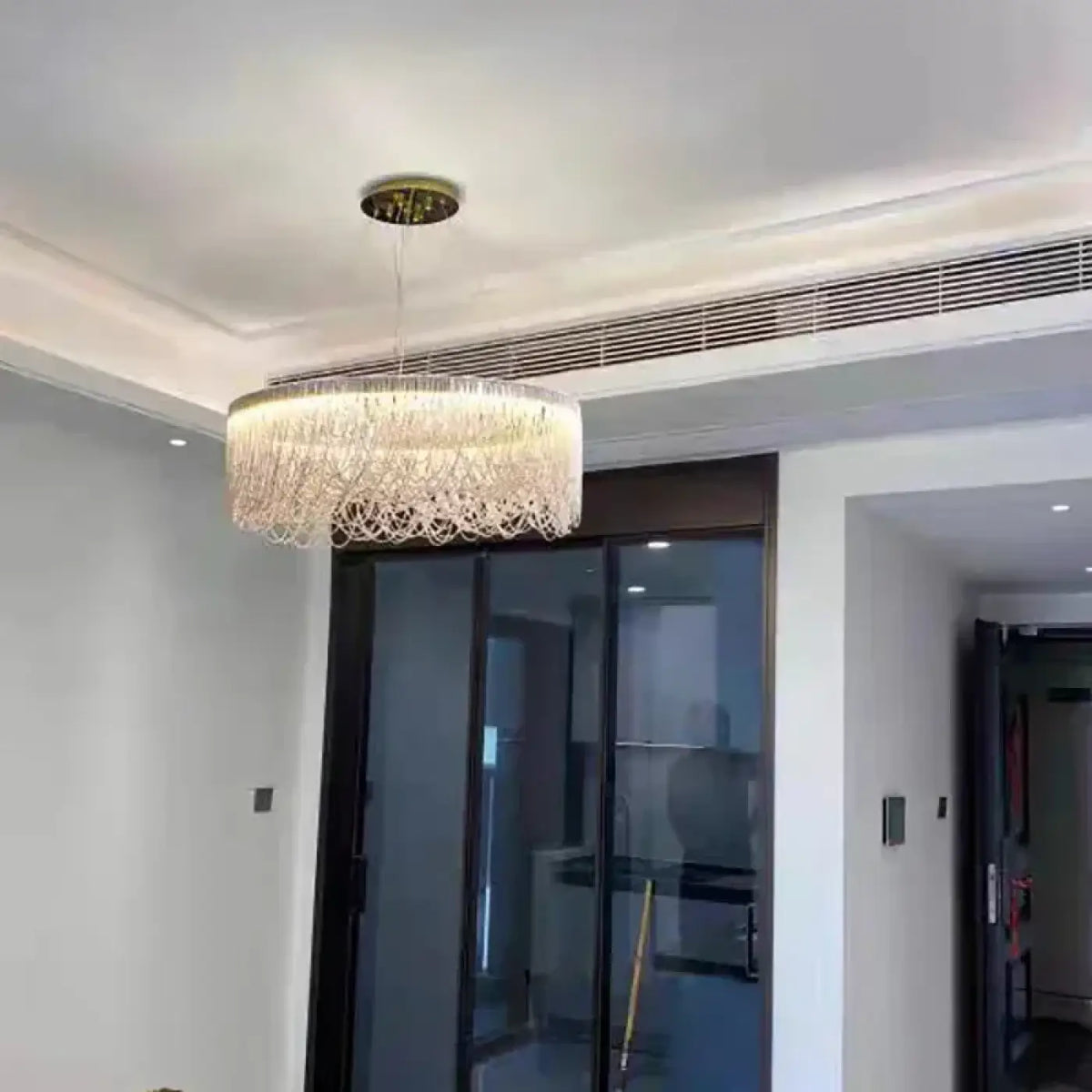 Suspension Ronde en Métal Entrelacé – Direlle