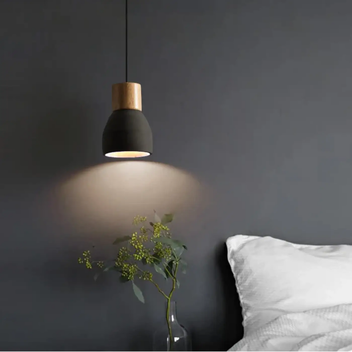 Suspension Scandinave en Bois Coloré – Mélan