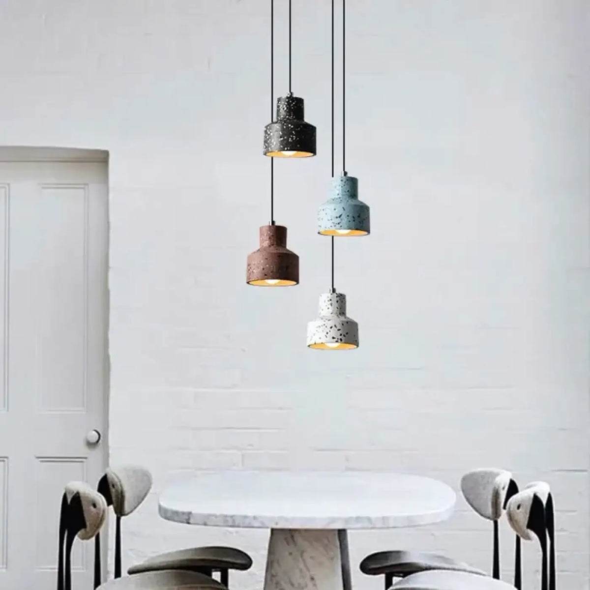 Suspension Cloche Effet Terrazzo – Fanette