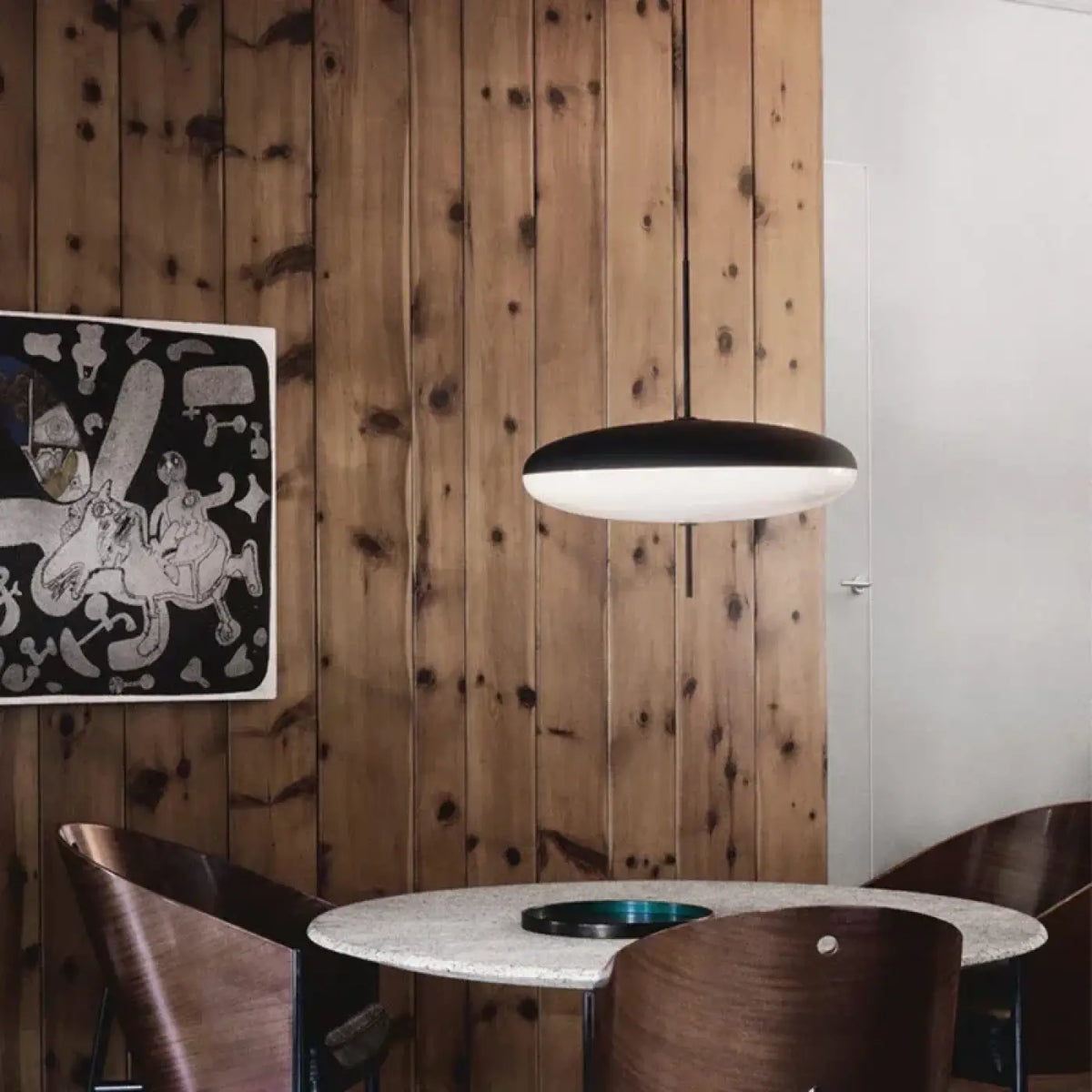 Suspension Disque LED Minimaliste – Fimine