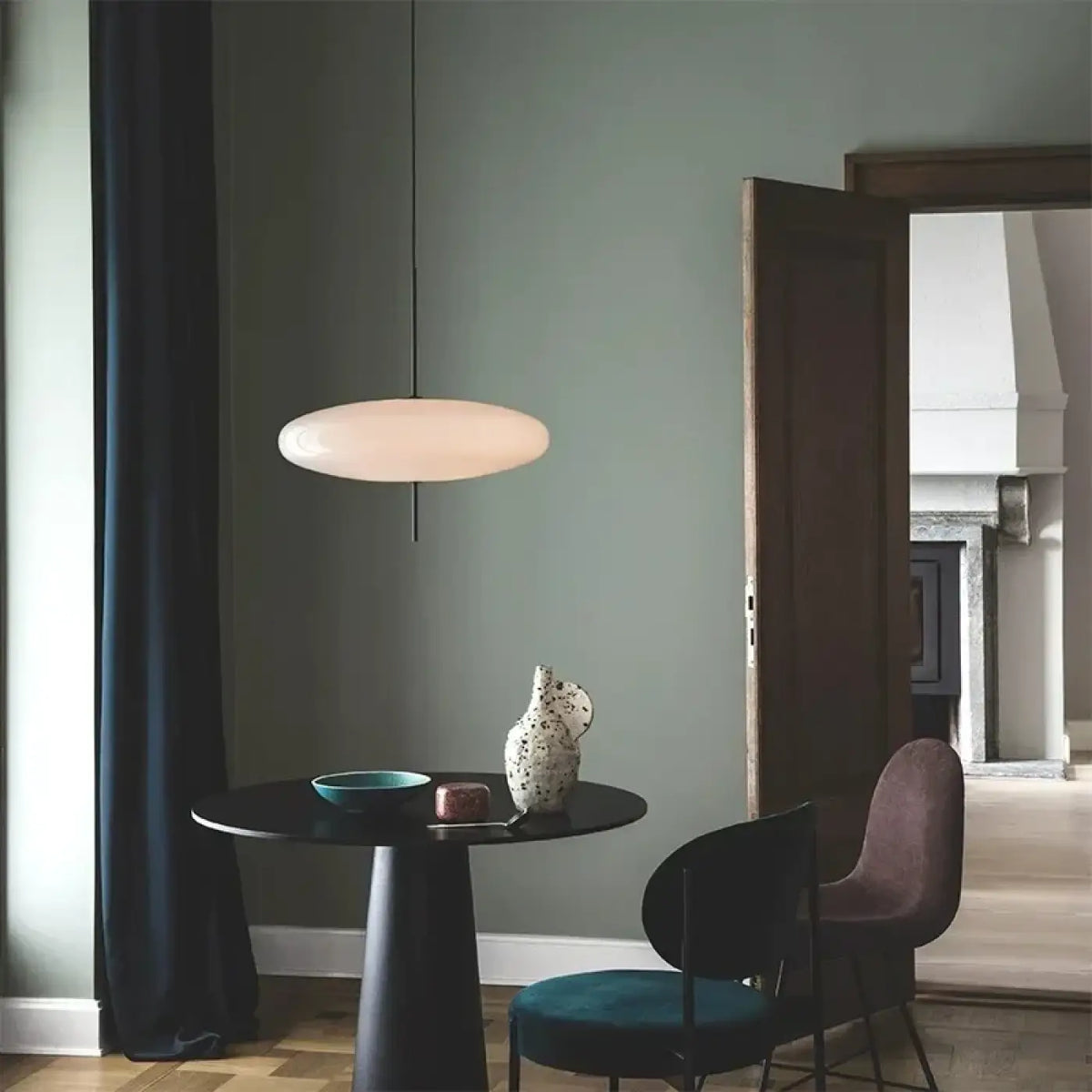 Suspension Disque LED Minimaliste – Fimine
