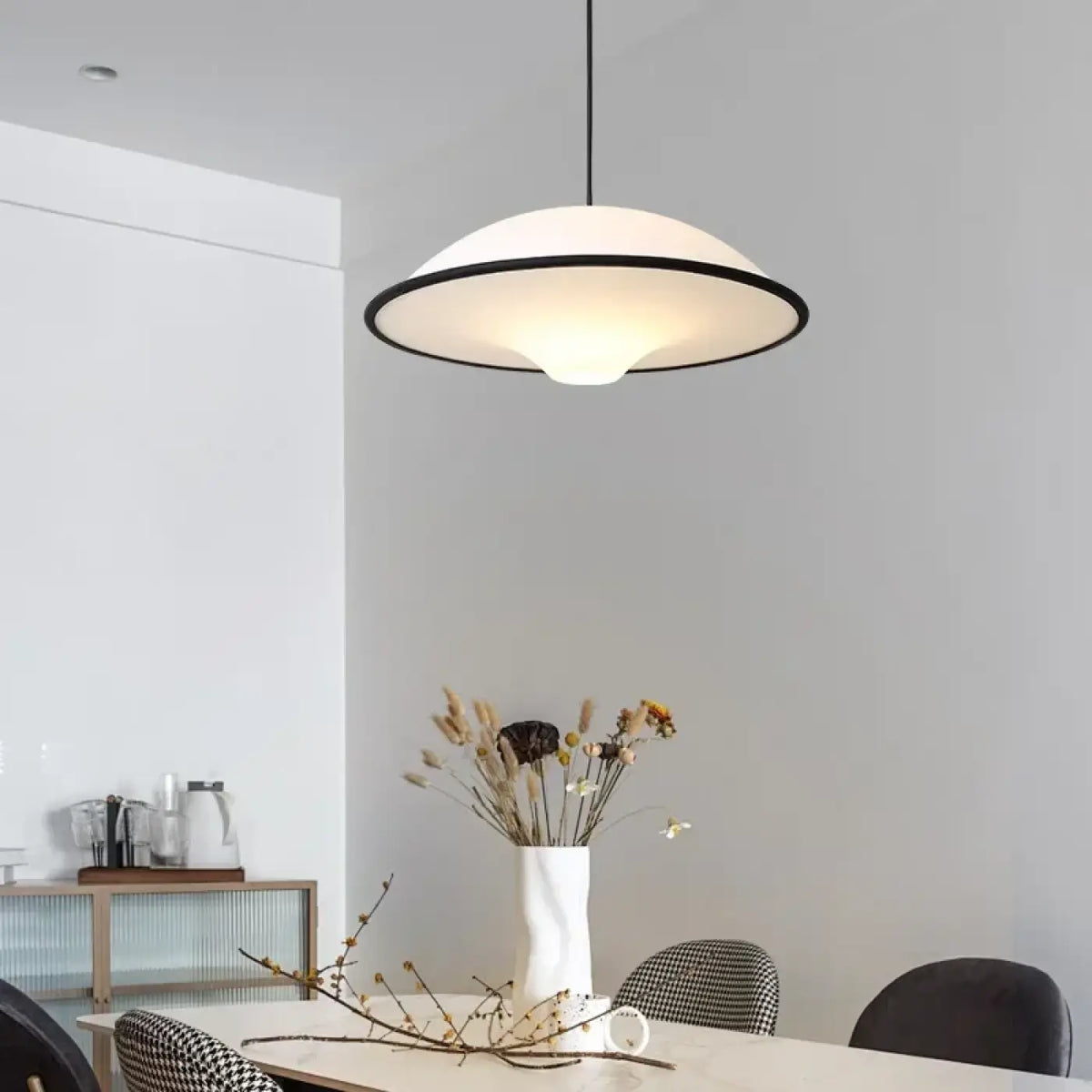 Suspension Disque UFO Bord Contrasté – Tomia