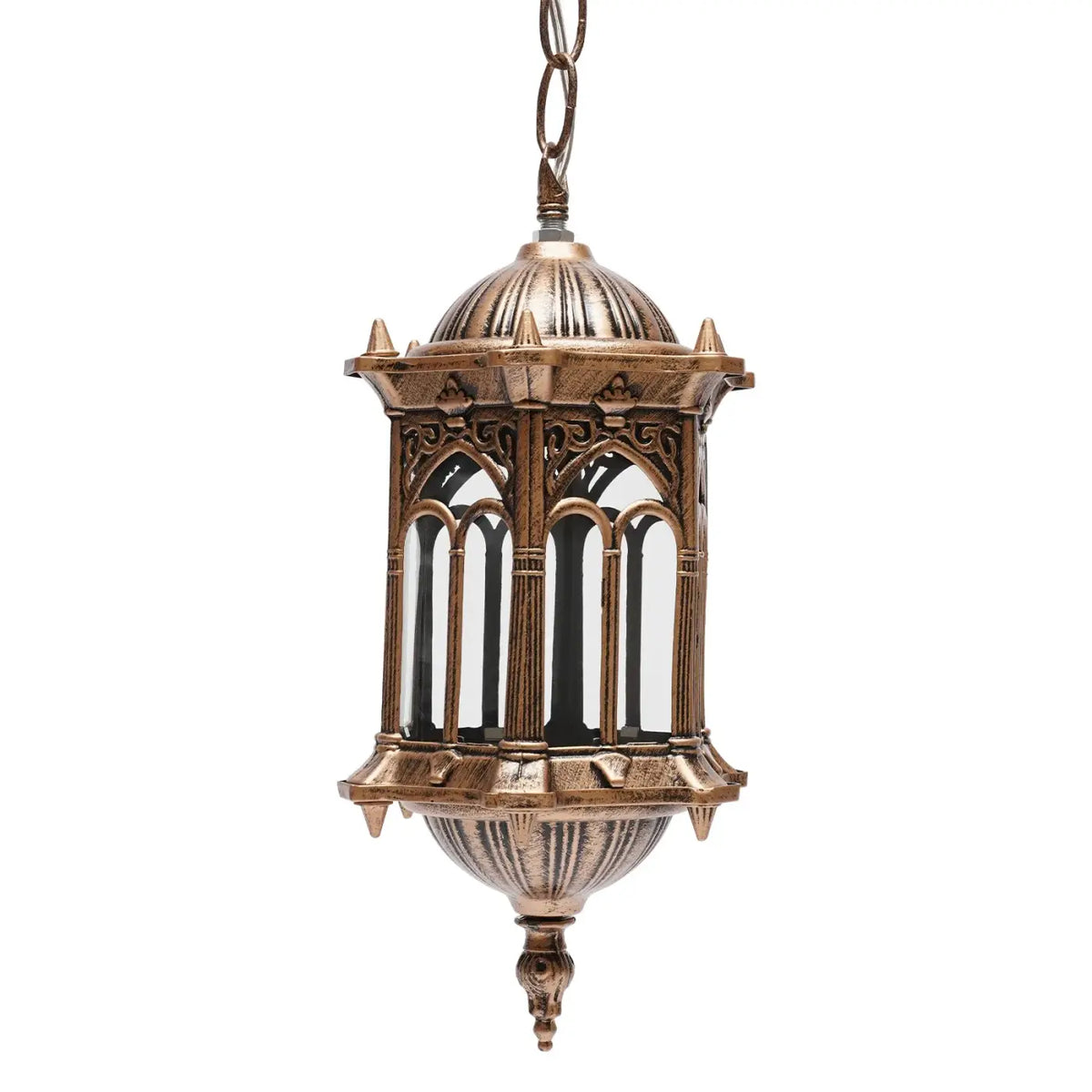 Lanterne Extérieure Orientale Dorée – Bolio