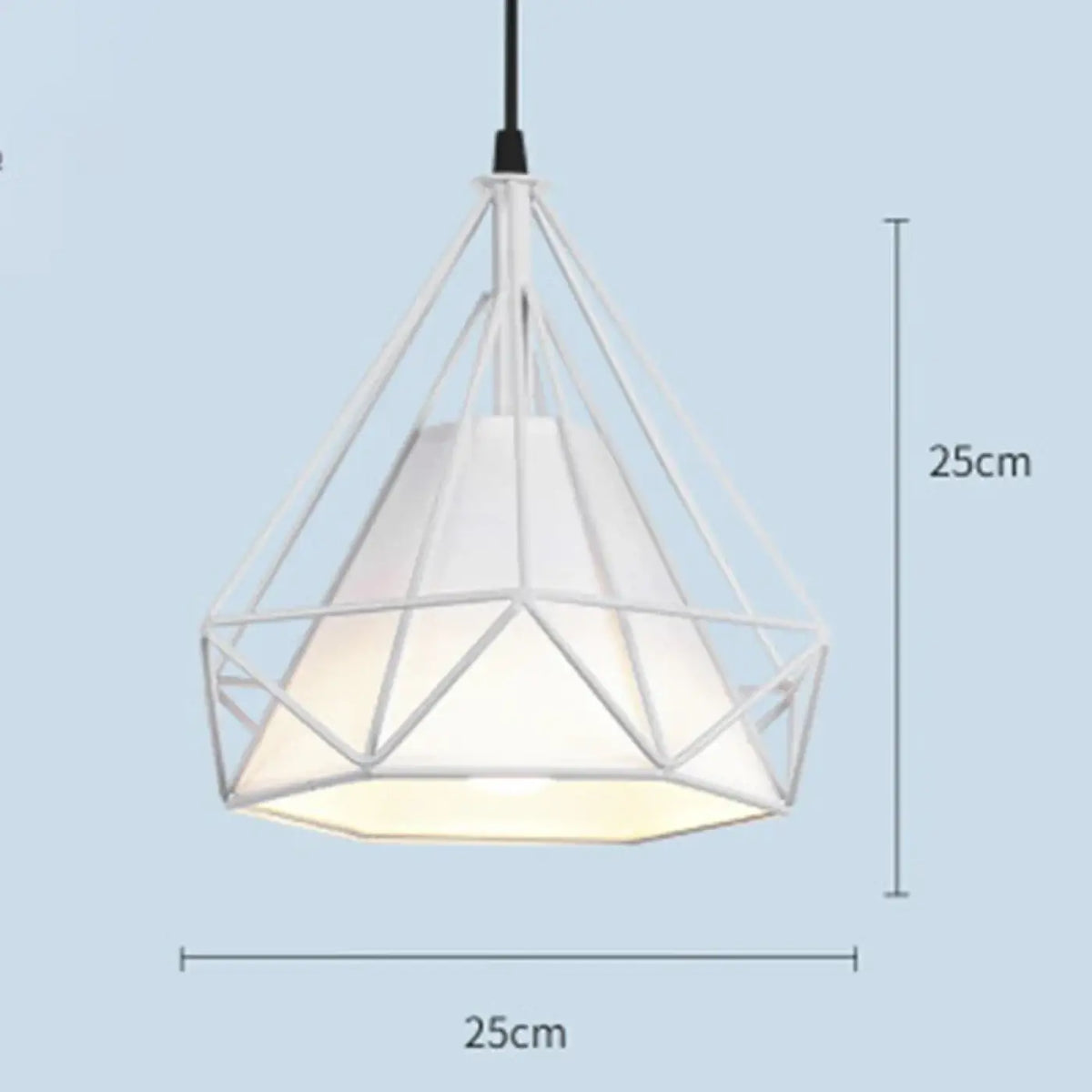 Suspension Géométrique Métal et Abat-jour – Risine