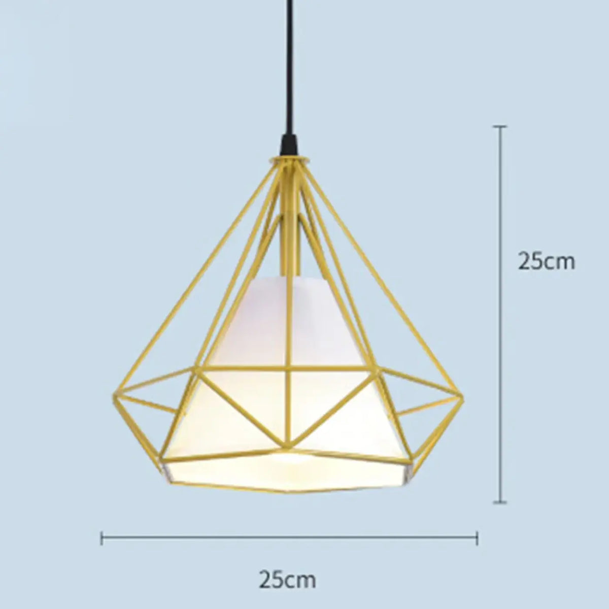 Suspension Géométrique Métal et Abat-jour – Risine