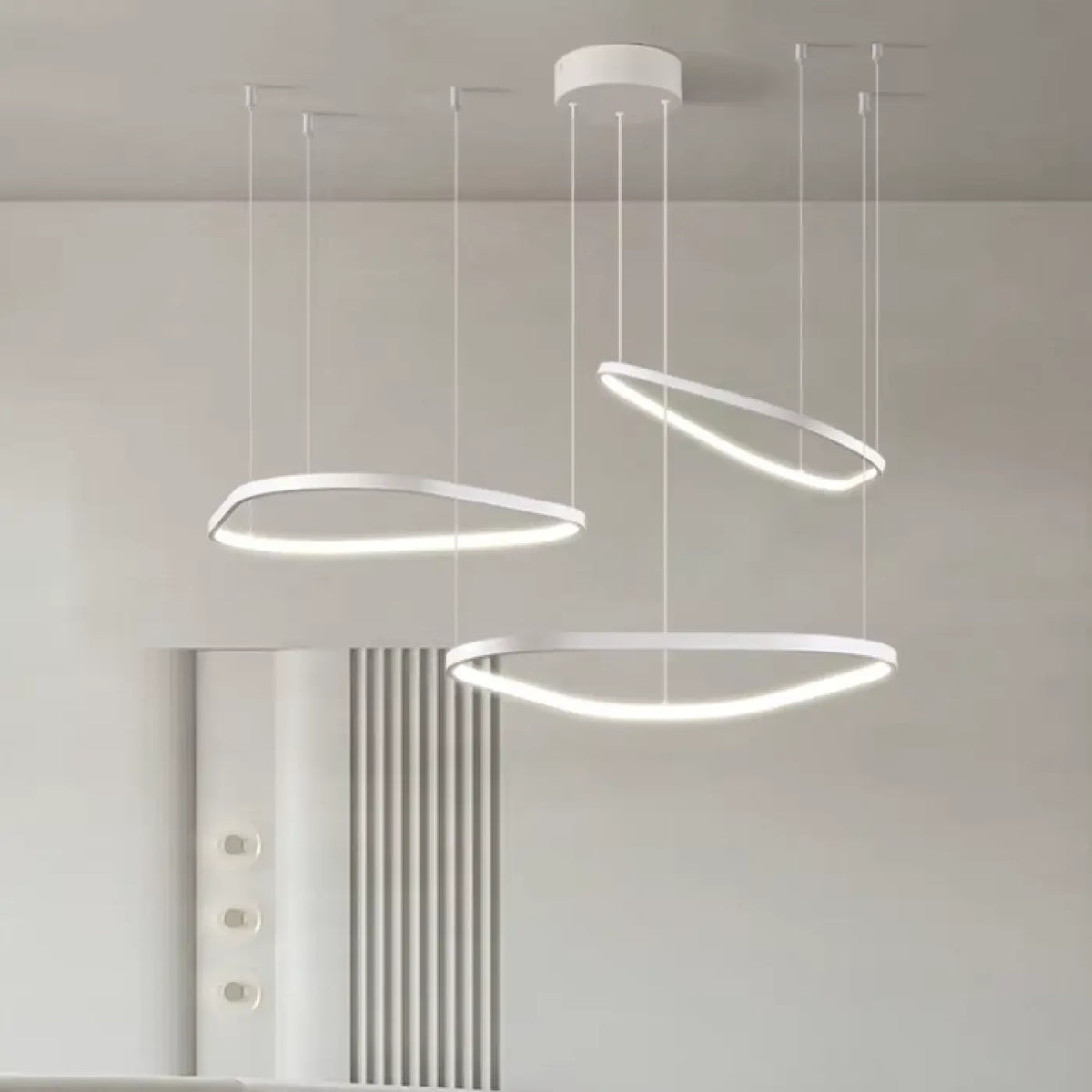 Suspension LED à Anneaux Design – Taria