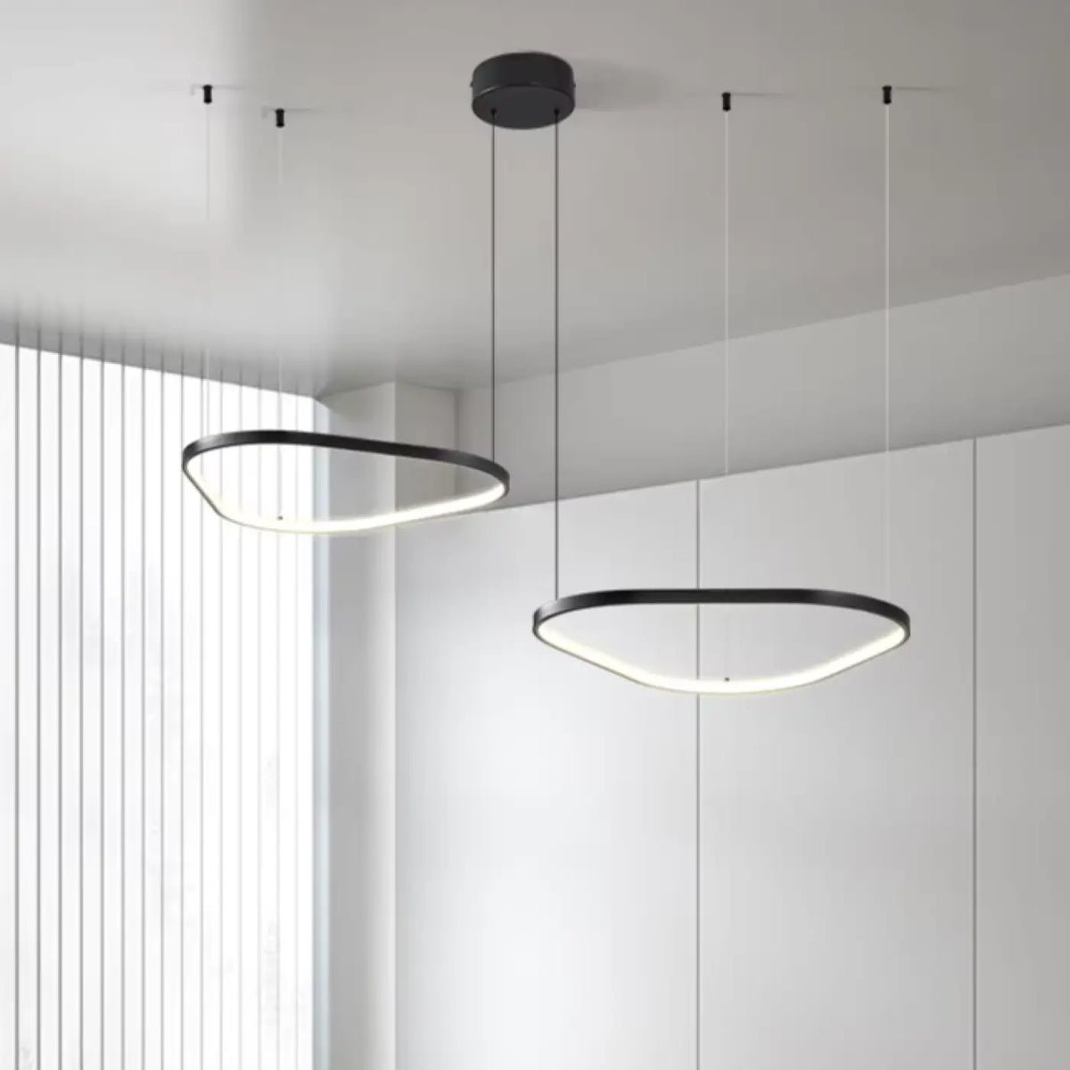 Suspension LED à Anneaux Design – Taria