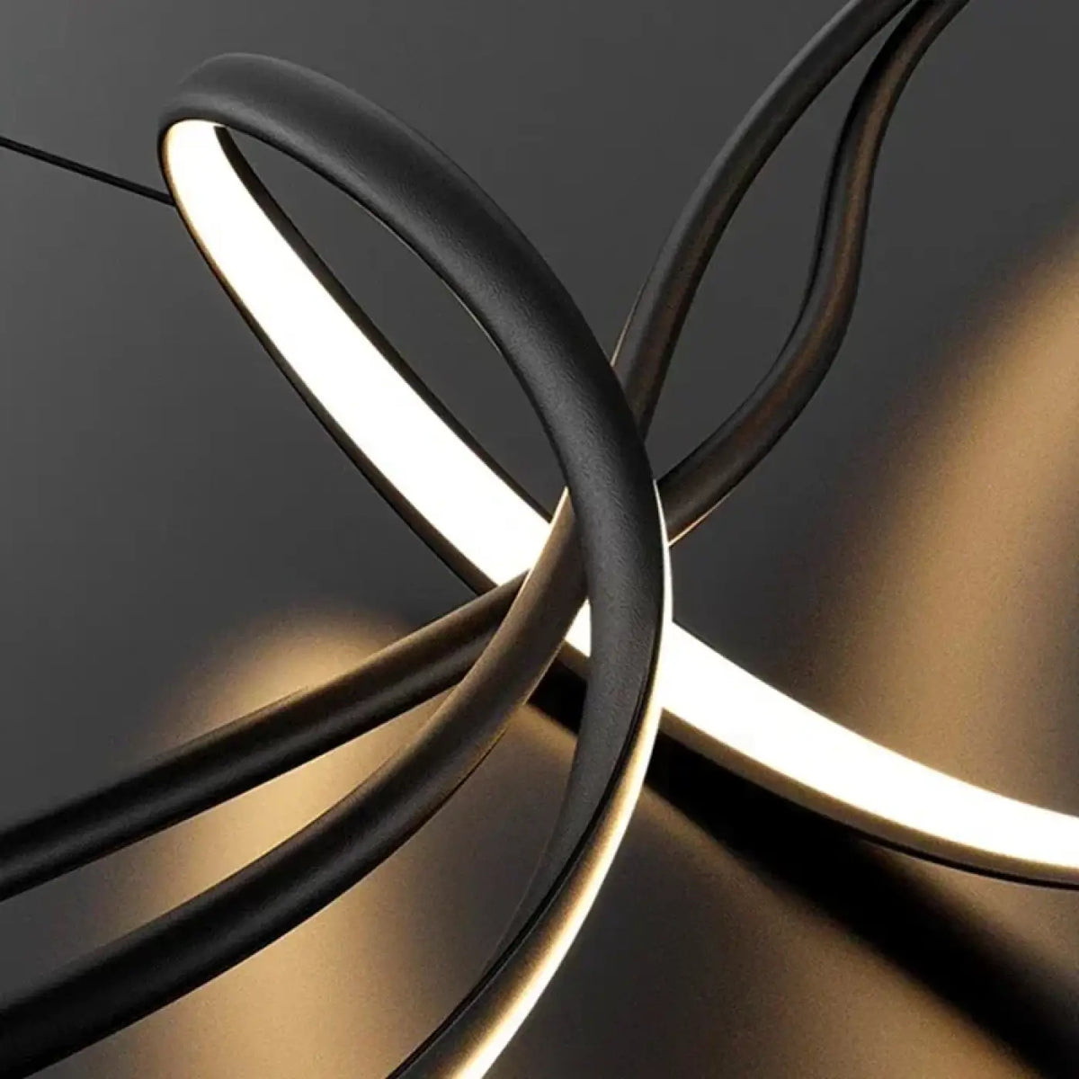 Suspension LED Design Ondulée – Komel