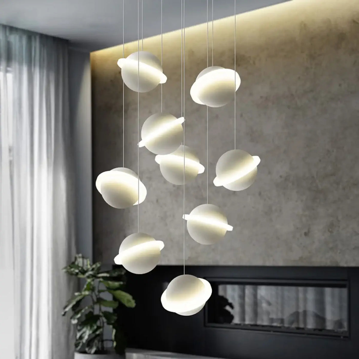Suspension LED Système Solaire – Firia