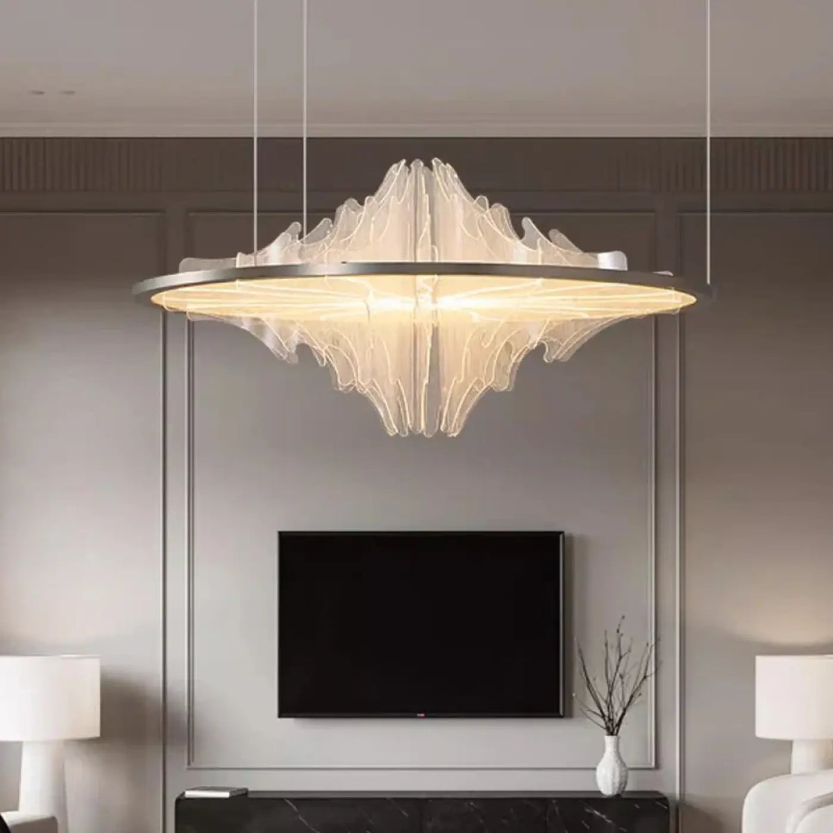 Suspension LED Ondulée – Zasette