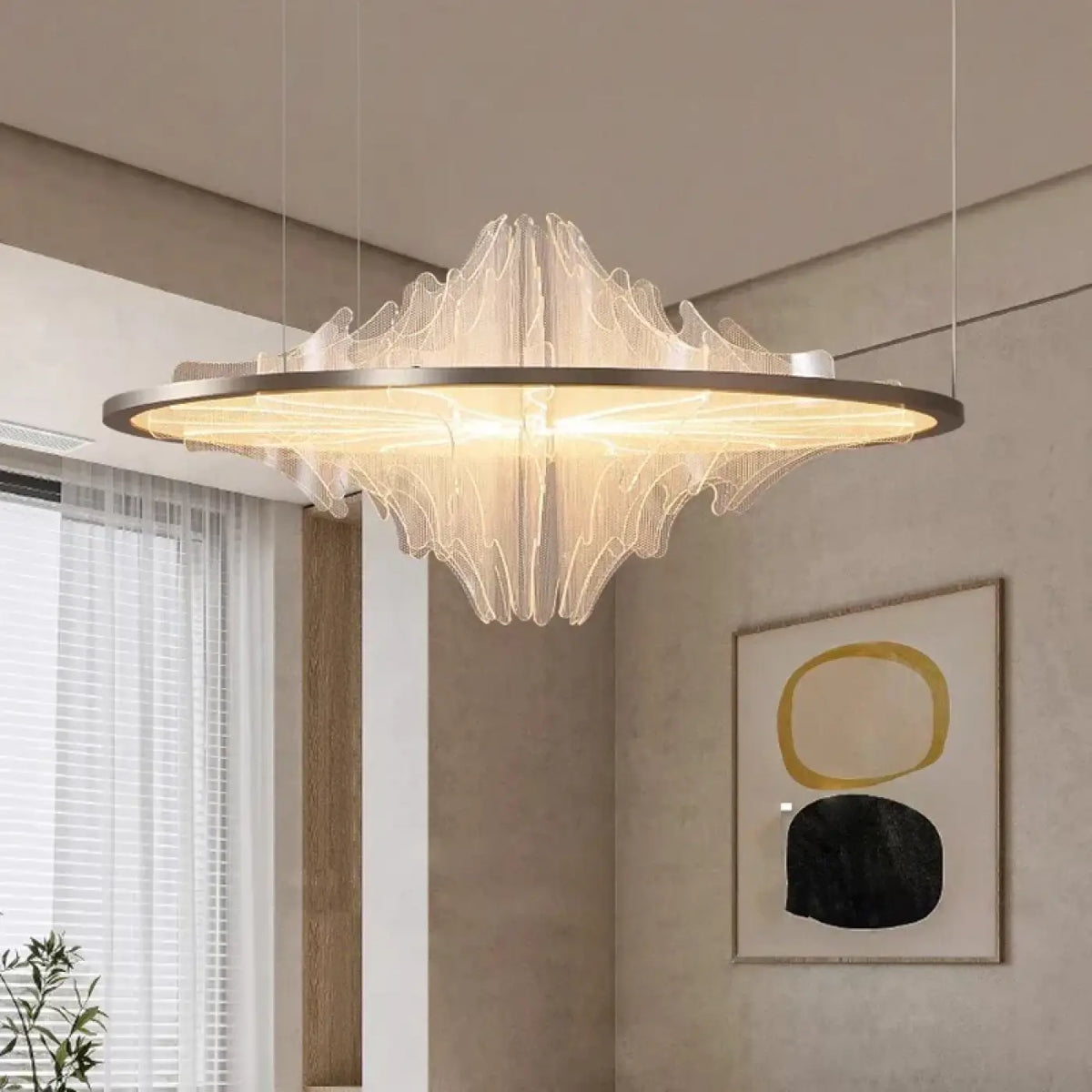 Suspension LED Ondulée – Zasette