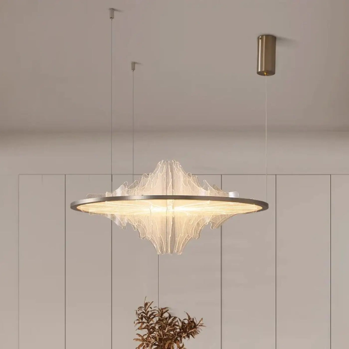 Suspension LED Ondulée – Zasette