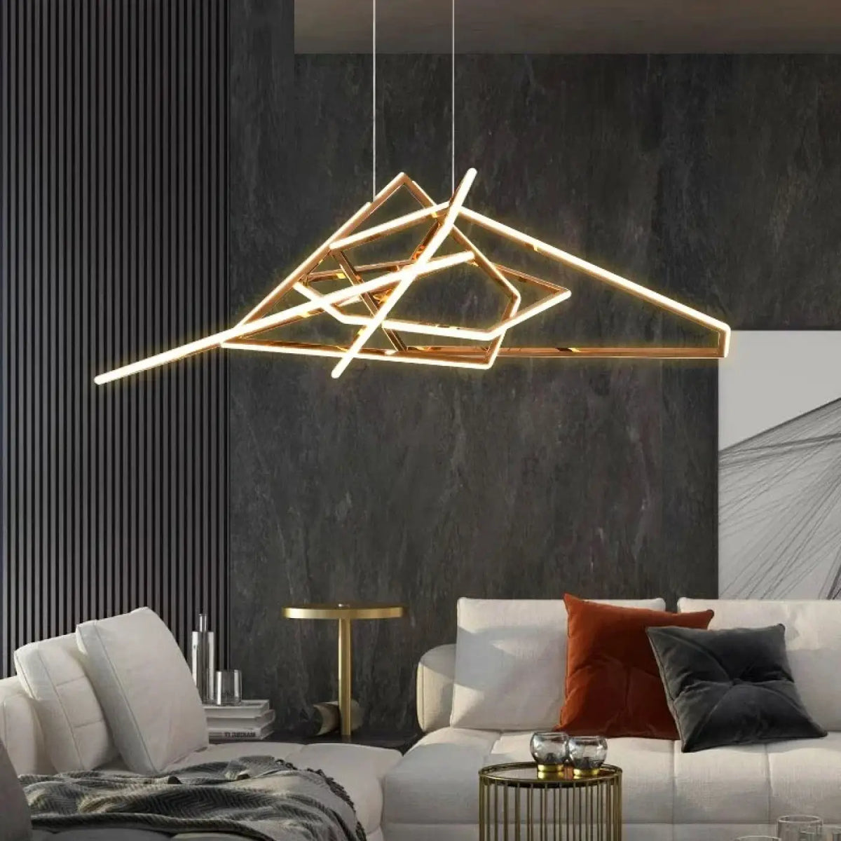 Suspension LED Géométrique Design – Varelle
