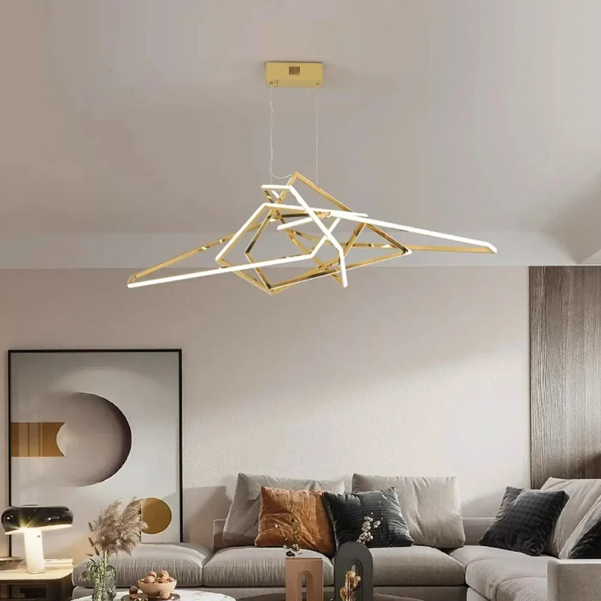 Suspension LED Géométrique Design – Varelle