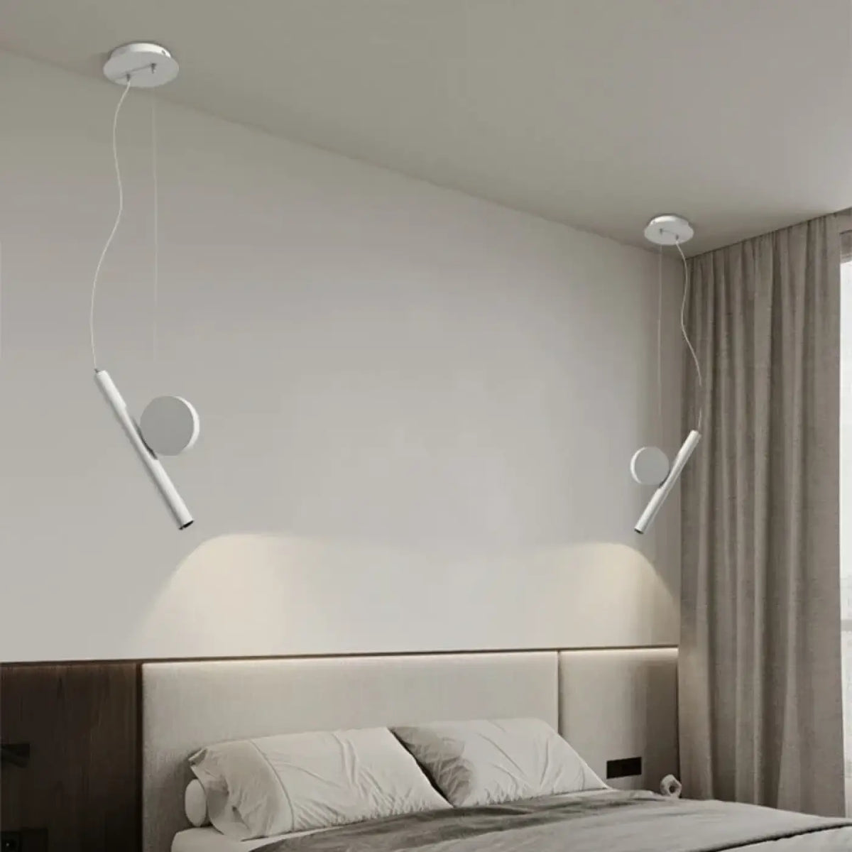 Suspension LED Cylindrique Minimaliste – Lamel