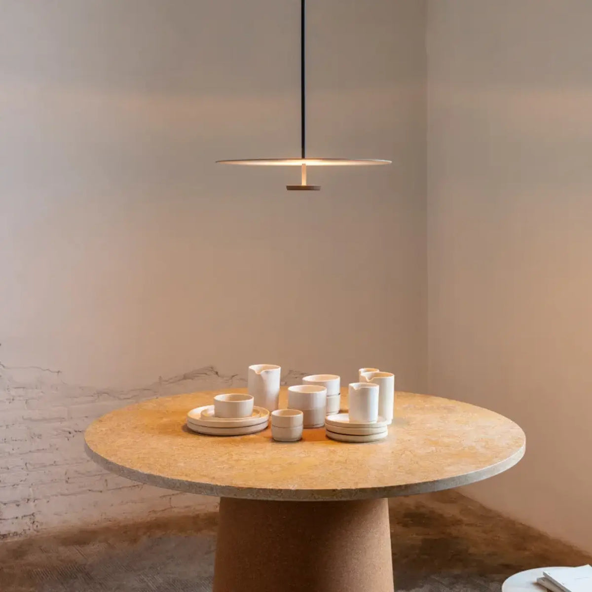 Suspension LED Disque Minimaliste – Sodia
