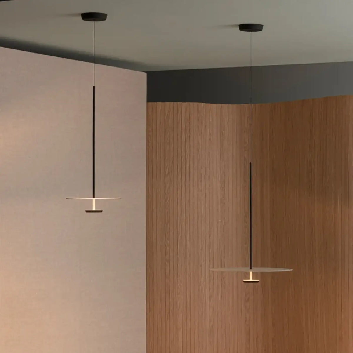 Suspension LED Disque Minimaliste – Sodia