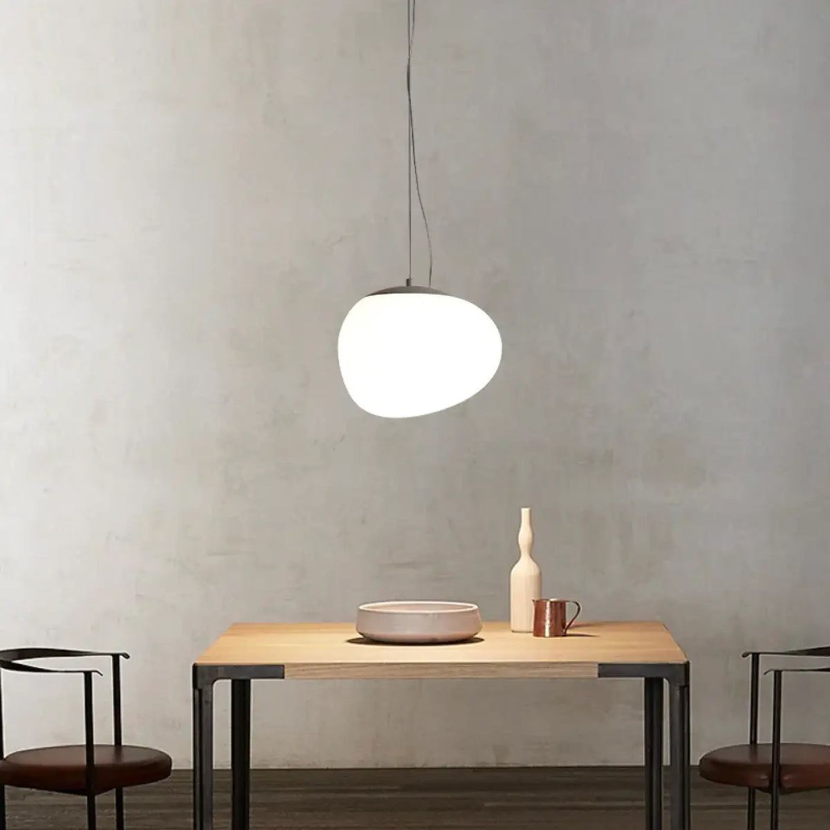 Suspension LED Blanche Moderne – Rovelle