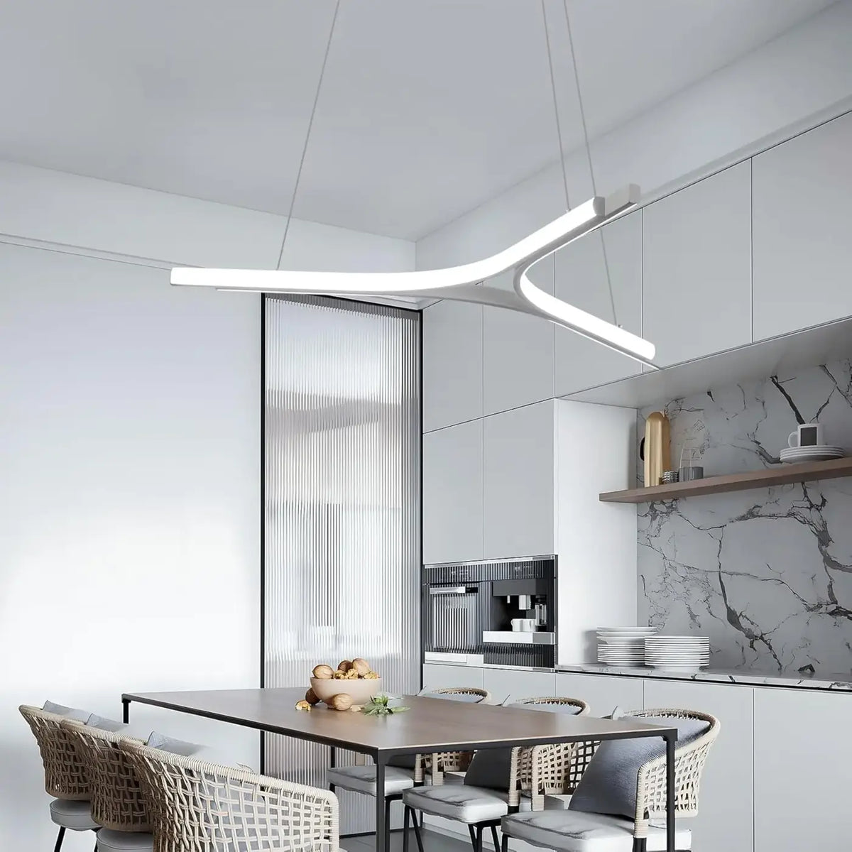 Suspension LED en Forme de Y – Omia