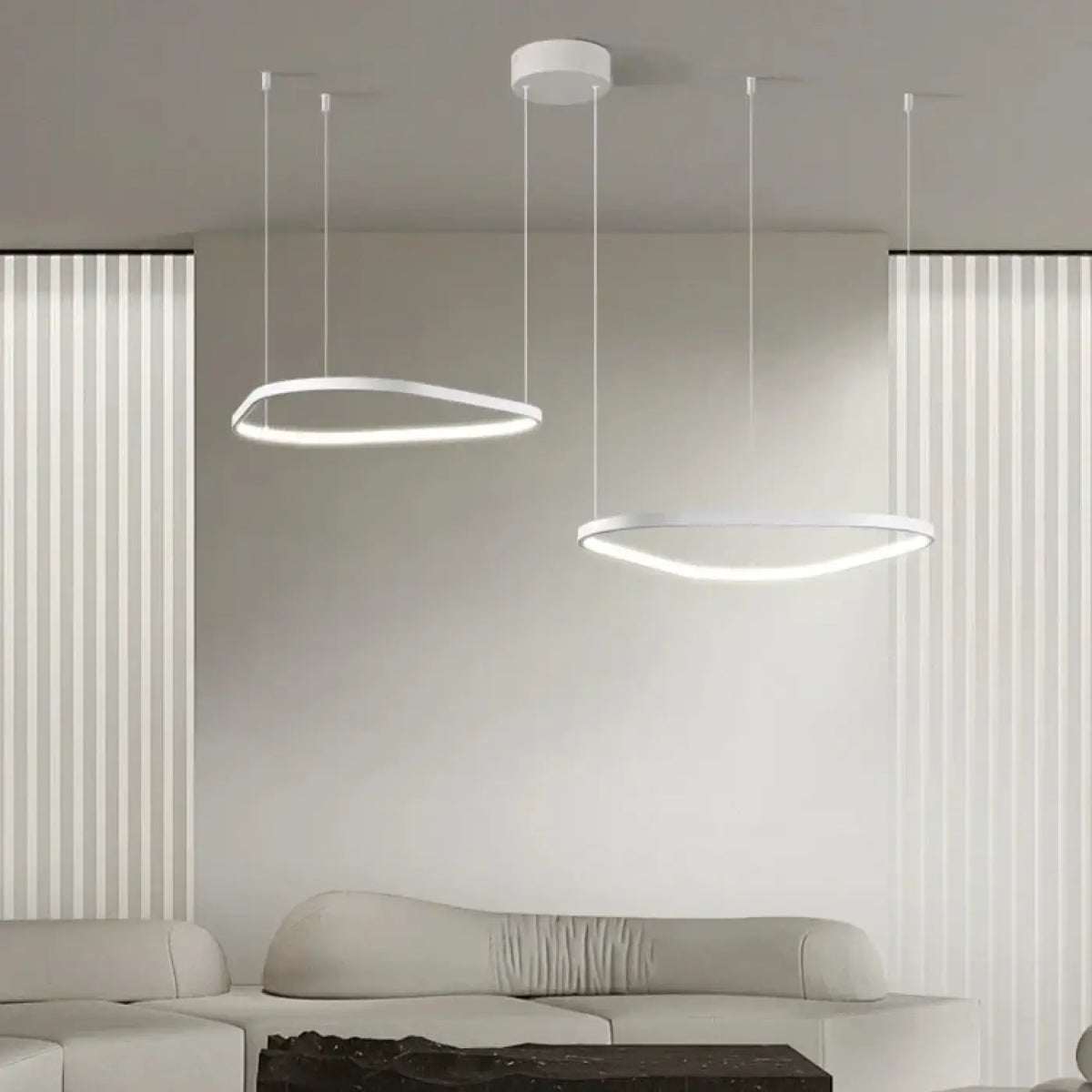 Suspension LED Ovale Réglable – Sarelle