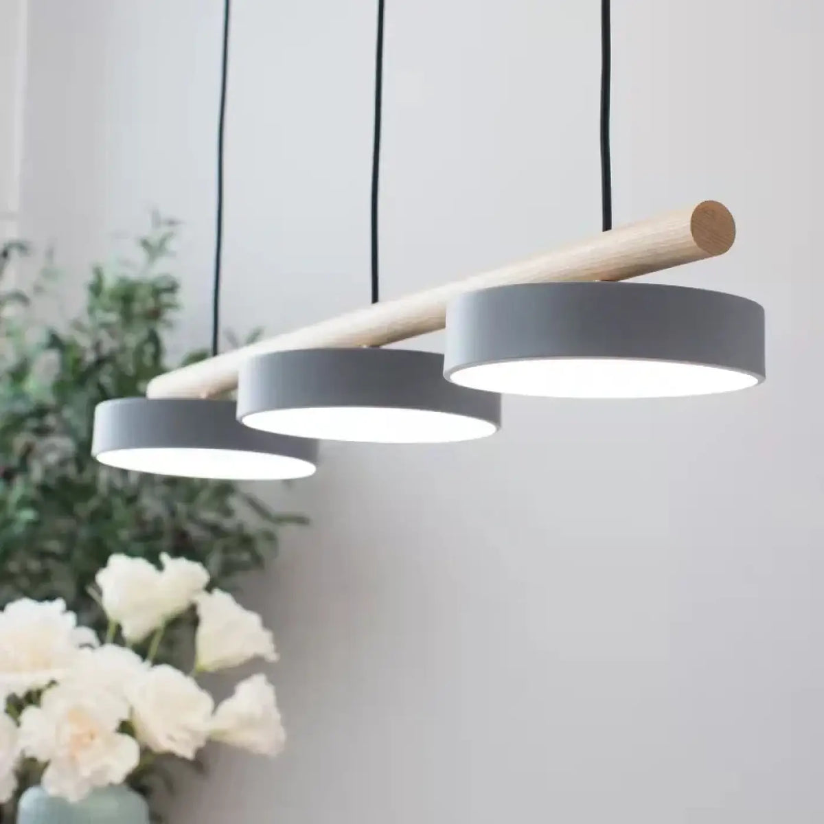 Suspension Linéaire à 3 Disques LED – Sidia