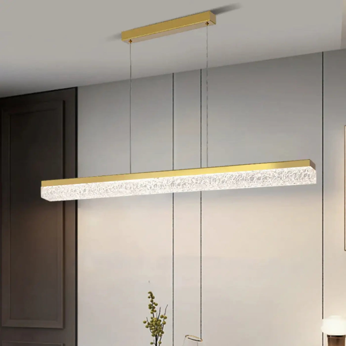 Suspension Linéaire Effet Cristal – Jamo