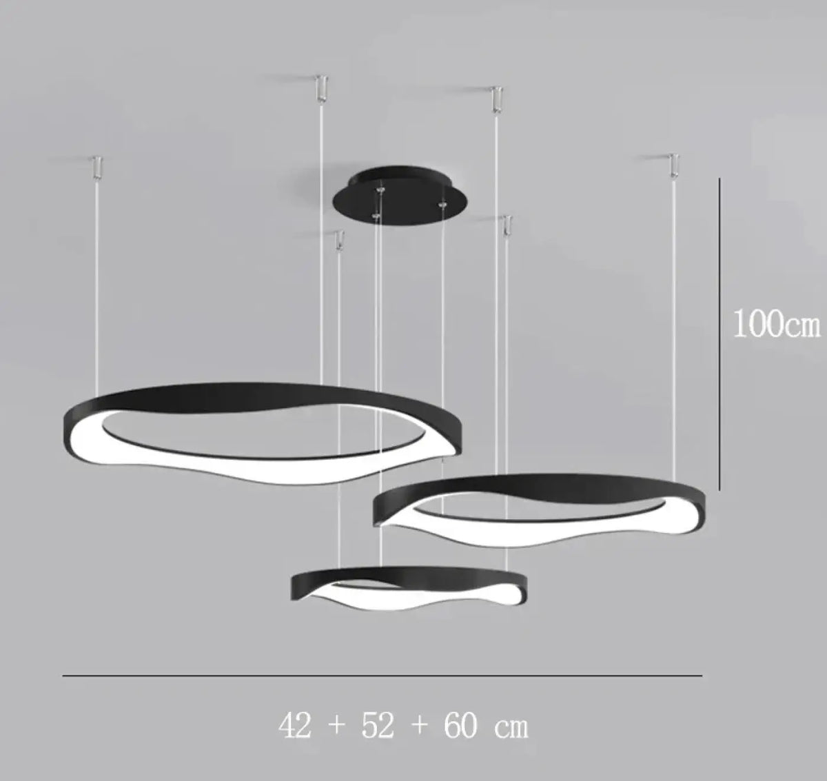 Suspension LED à Anneaux – Zidette