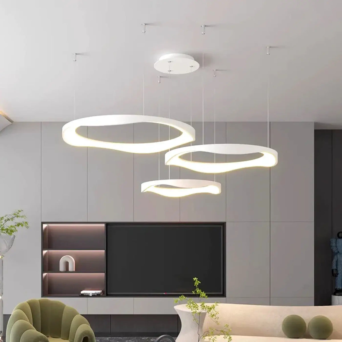 Suspension LED à Anneaux – Zidette