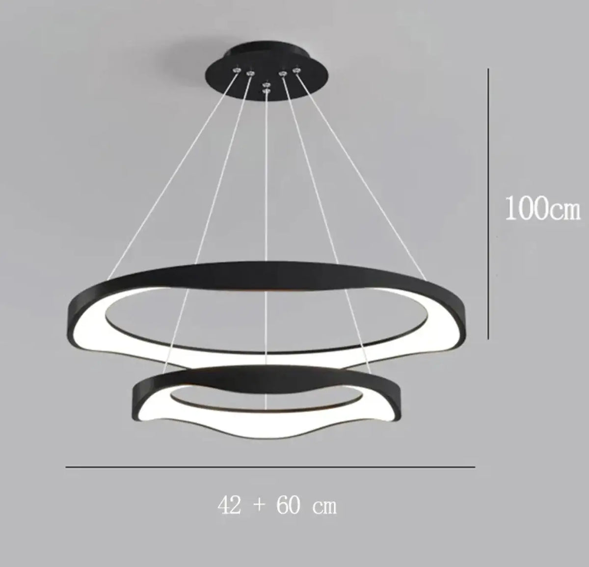 Suspension LED à Anneaux – Zidette