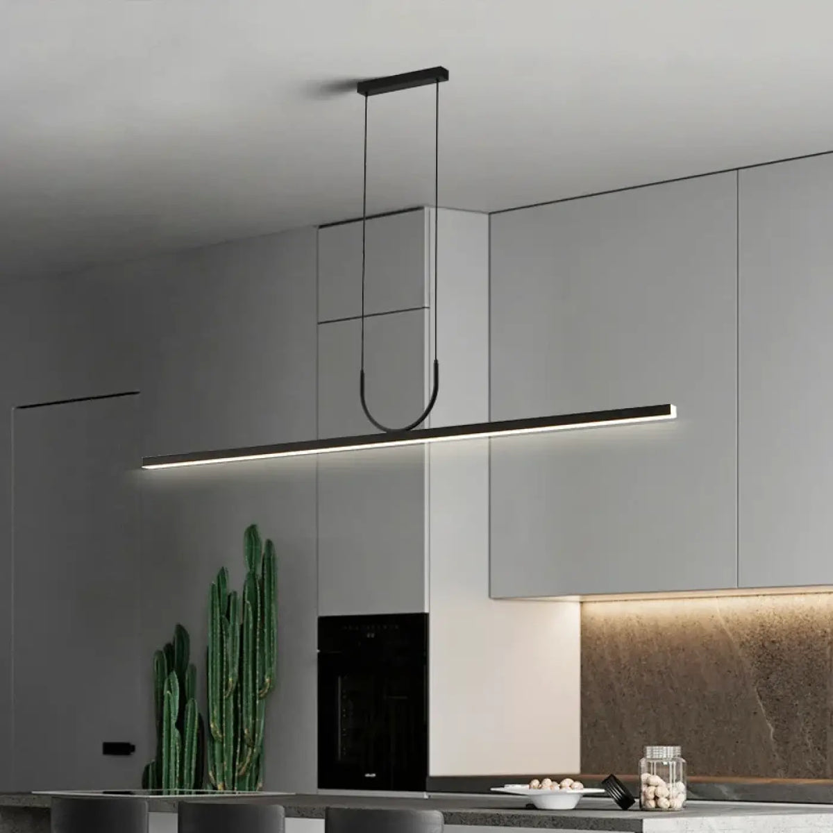 Suspension LED Barre Horizontale – Asel