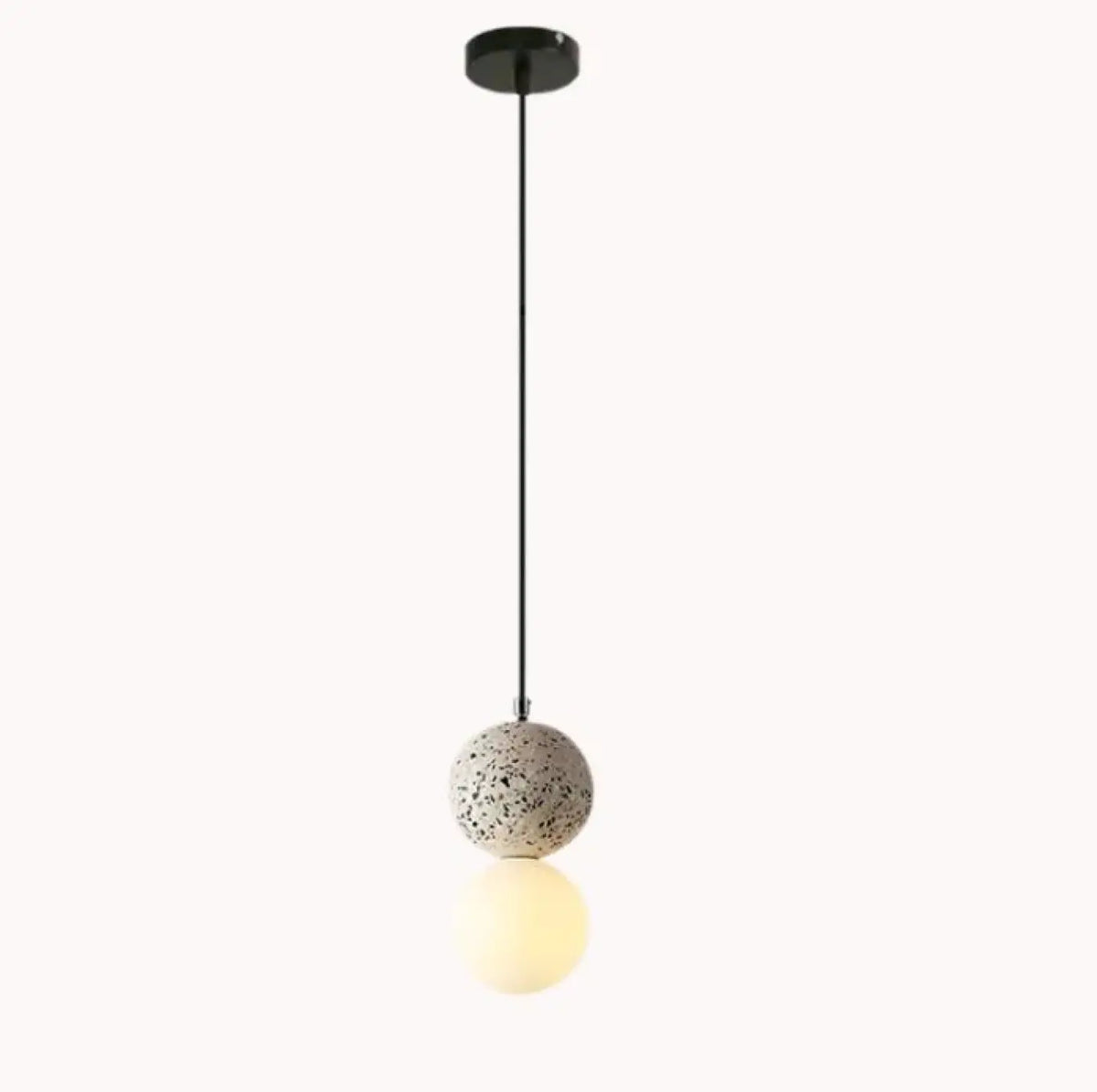 Suspension Ronde en Béton – Sonine