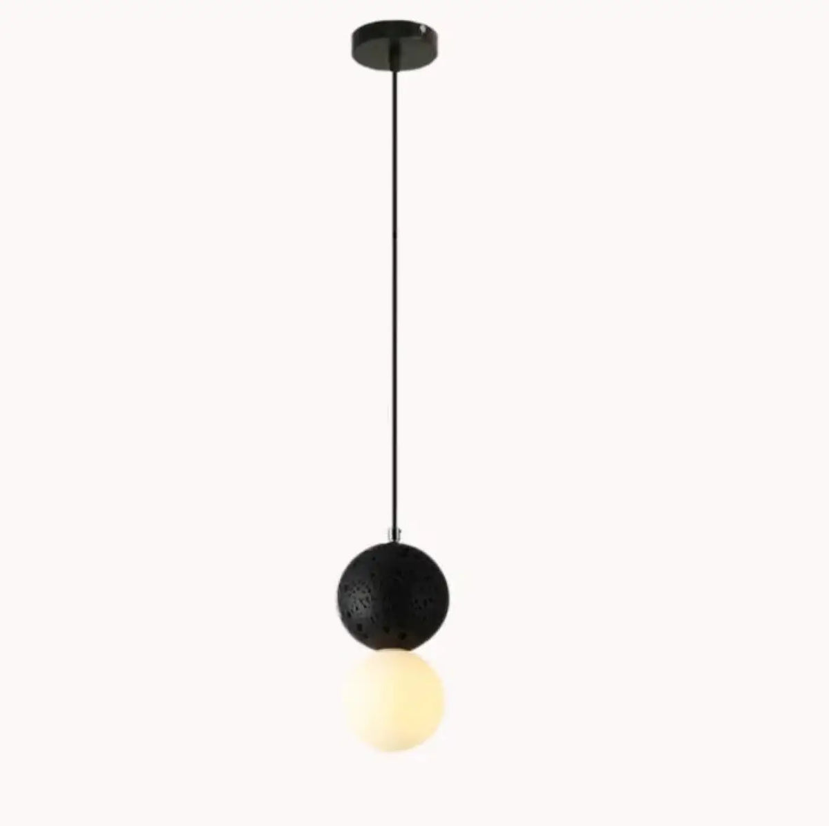 Suspension Ronde en Béton – Sonine