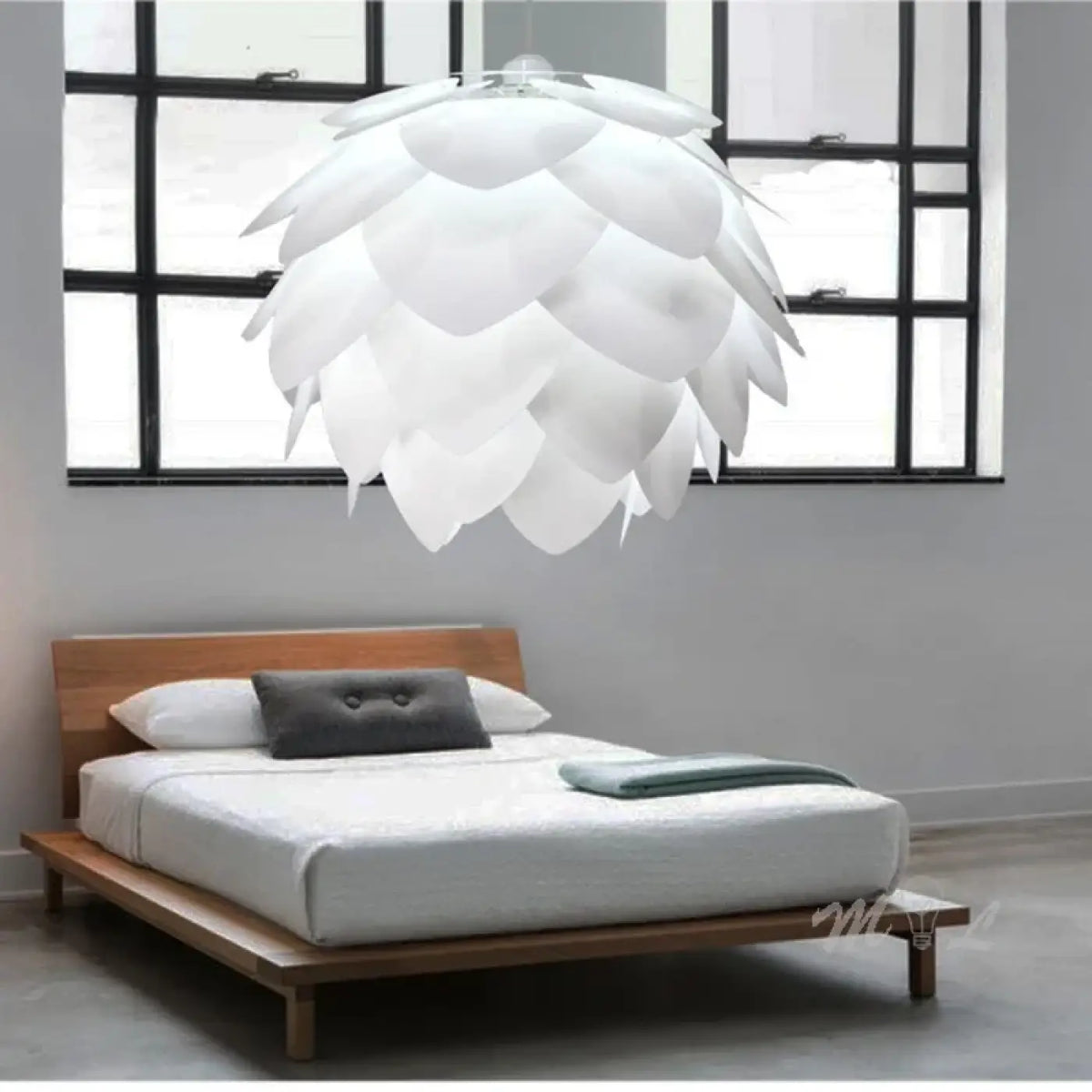 Suspension Artichaut Blanche Design – Nomelle