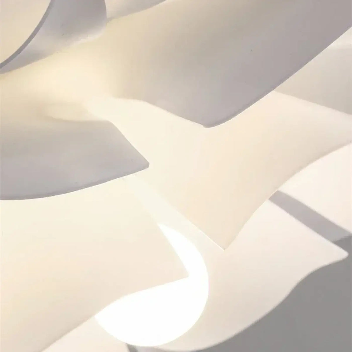 Suspension Blanche en Forme de Fleur – Livette