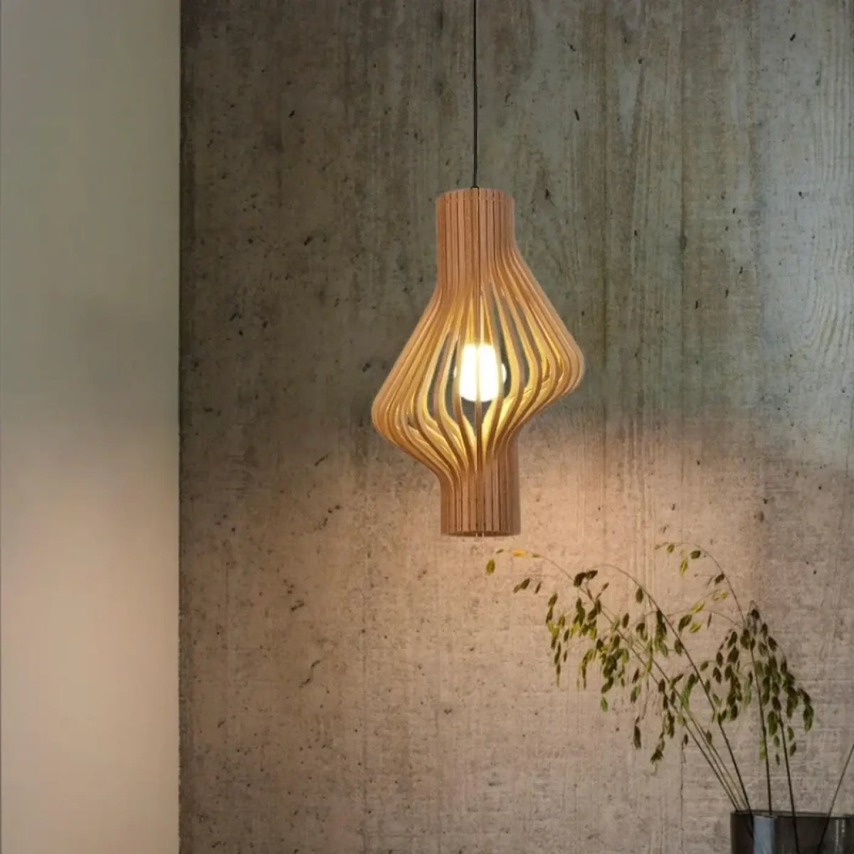 Suspension en Bois Tressé – Fladia