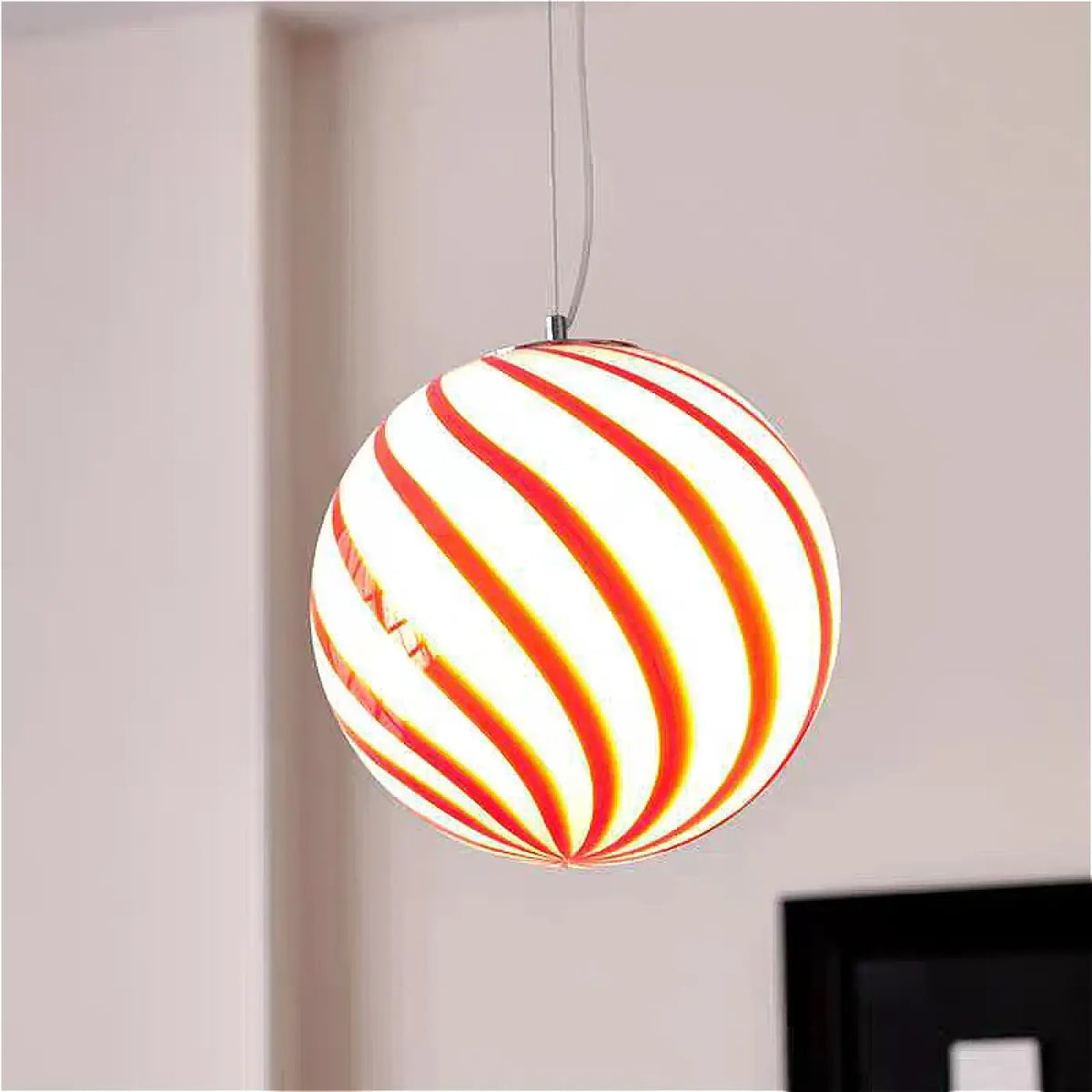 Suspension Bonbon Rayée – Levan