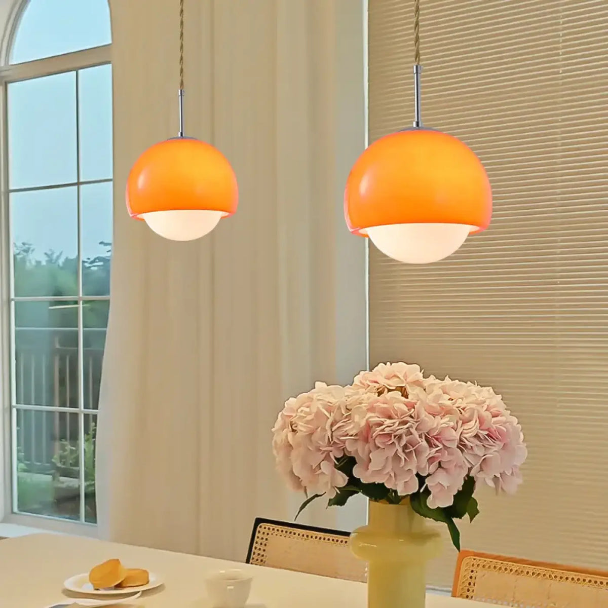 Suspension Boule Minimaliste Colorée – Zamette